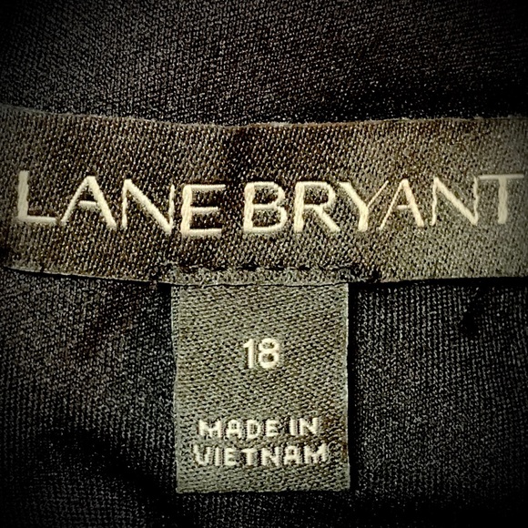 LANE BRYANT SEQUENCE PEWTER PARTY BLOUSE 18W - Picture 7 of 11